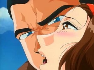 Anime-Rotschopf Genießt Einen Großen Dildo